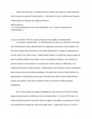 Contrat administratif Contrat administratif