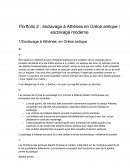 L'esclavage à Athènes en Grèce antique / esclavage moderne L'esclavage à Athènes en Grèce antique / esclavage moderne