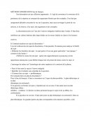 Méthode de la dissertation de français Méthode de la dissertation de français