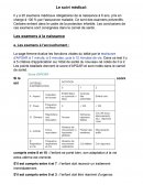 Le suivi médical Le suivi médical