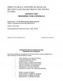 Descriptif officiel EAF 2025 Descriptif officiel EAF 2025