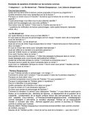 Exemples de questions oral du bac de français Exemples de questions oral du bac de français