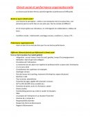 Climat social et performance organisationnelle Climat social et performance organisationnelle