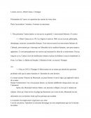 Lecture cursive : Albert Camus, L’étranger Lecture cursive : Albert Camus, L’étranger