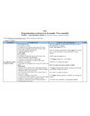 Programmation en découverte du monde : Vivre ensemble Programmation en découverte du monde : Vivre ensemble