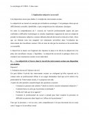 L'implication subjective au travail L'implication subjective au travail