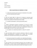 Devoir de juriste d'entreprise Devoir de juriste d'entreprise