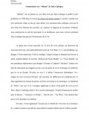 Commentaire sur “Albums” de Jules Laforgue Commentaire sur “Albums” de Jules Laforgue