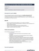 Réflexions sur les enjeux des médiations éducatives : mettre en œuvre l'animation du quotidien Réflexions sur les enjeux des médiations éducatives : mettre en œuvre l'animation du quotidien