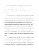 La responsabilité présidentielle La responsabilité présidentielle