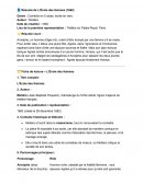 Fiche de lecture : L'école des femmes de Molière Fiche de lecture : L'école des femmes de Molière