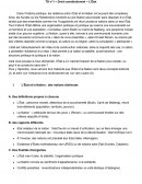 Droit constitutionnel : le lien entre l'Etat et la Nation Droit constitutionnel : le lien entre l'Etat et la Nation