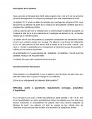 Analyse de situation en psychiatrie Analyse de situation en psychiatrie