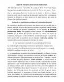 L'empire universel du droit romain L'empire universel du droit romain