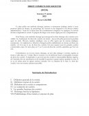 Le droit commun des sociétés Le droit commun des sociétés