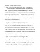 Faire la guerre, faire la paix et les modes de résolution Faire la guerre, faire la paix et les modes de résolution