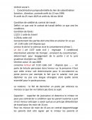 Caractérisation jurisprudentielle du lien de subordination Caractérisation jurisprudentielle du lien de subordination