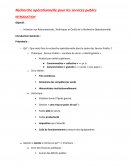 Recherche opérationnelle pour les services publics Recherche opérationnelle pour les services publics