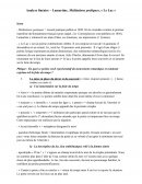 Lamartine, Méditations poétiques, « Le Lac » Lamartine, Méditations poétiques, « Le Lac »