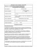 Optimisation des processus administratifs, fiche descriptive de mission Optimisation des processus administratifs, fiche descriptive de mission