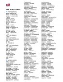 Vocabulaire d'anglais d'environ 1500 mots Vocabulaire d'anglais d'environ 1500 mots