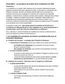 La procédure de révision de la Constitution de 1958 La procédure de révision de la Constitution de 1958