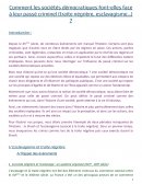 La réaction des sociétés démocratiques face à leur passé criminel La réaction des sociétés démocratiques face à leur passé criminel