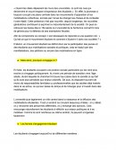 Les raisons de l'engagement des jeunes Les raisons de l'engagement des jeunes