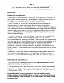 Dissertation sujet : « La recherche de la vérité peut-elle être désintéressée ? » Dissertation sujet : « La recherche de la vérité peut-elle être désintéressée ? »