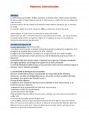 Cours de relations internationales Cours de relations internationales