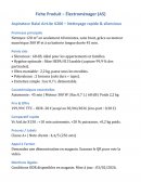 Création d'une fiche produit efficace Création d'une fiche produit efficace