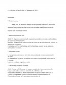 Plan de dissertation "La réécriture de l'article 89 de la Constitution de 1958" Plan de dissertation "La réécriture de l'article 89 de la Constitution de 1958"