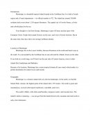 Martinique exposé en anglais Martinique exposé en anglais