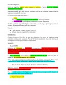 Droit des obligations, 1er semestre Droit des obligations, 1er semestre