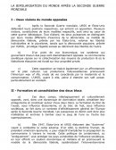 Histoire Terminale générale - La bipolarisation du monde après la Seconde Guerre mondiale Histoire Terminale générale - La bipolarisation du monde après la Seconde Guerre mondiale