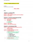 Droit constitutionnel, Semestre 1 Droit constitutionnel, Semestre 1