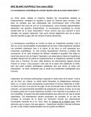 La connaissance scientifique du monde résulte-t-elle de la seule observation ? La connaissance scientifique du monde résulte-t-elle de la seule observation ?